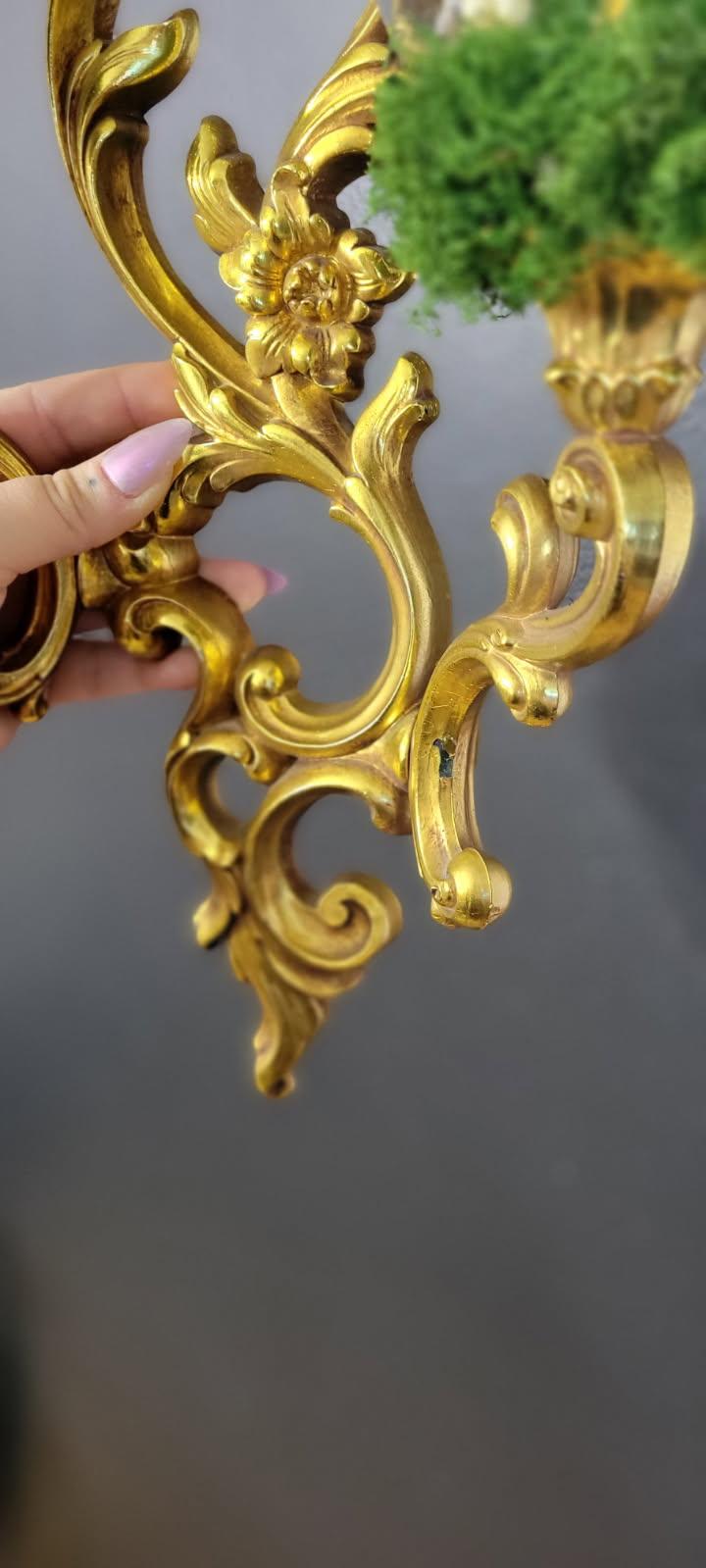 1 Amethyst sconce