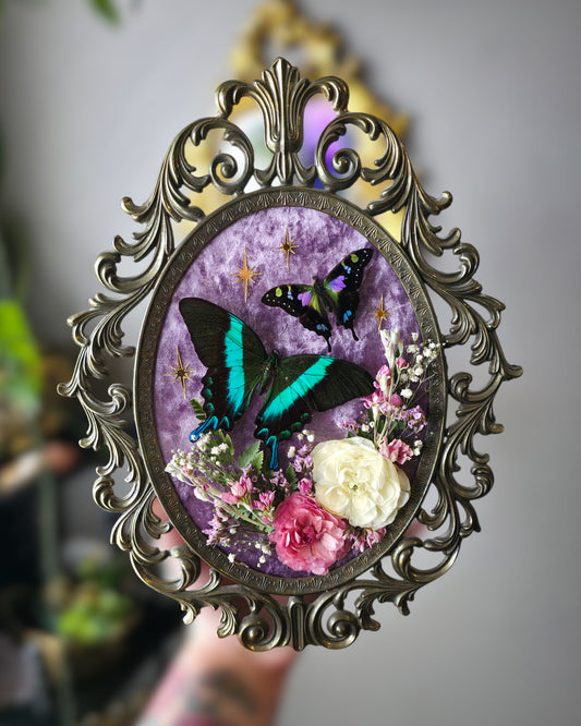 Lavender swallowtails