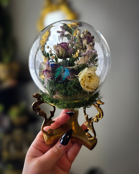 Hair streak mini globe